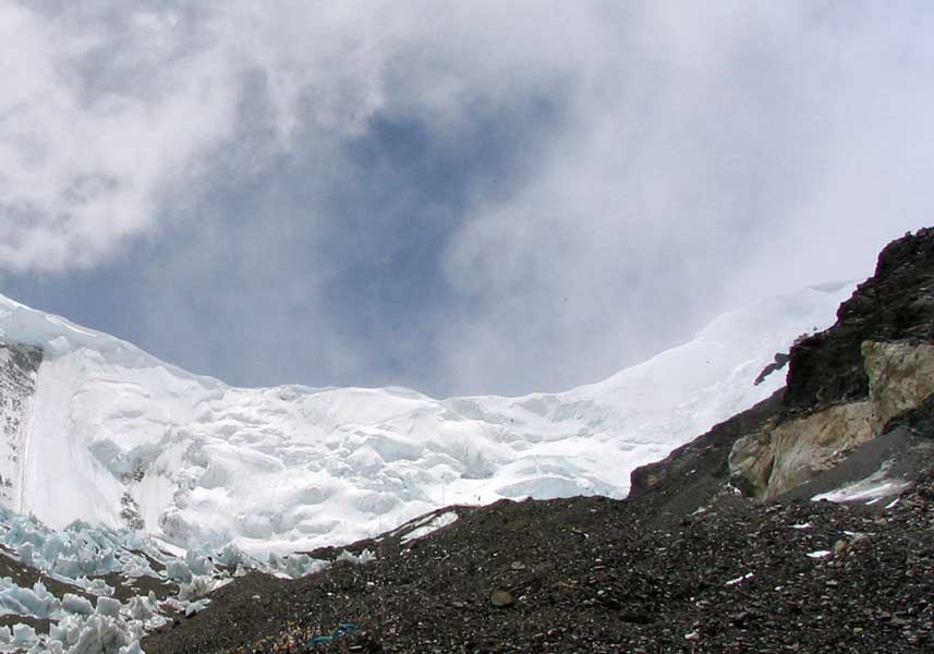 Северное седло Эвереста 7.020 метров