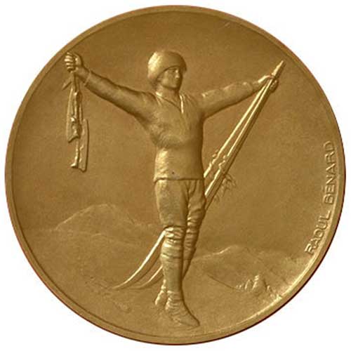 Золотые Олимпийские медали в 1924 г.