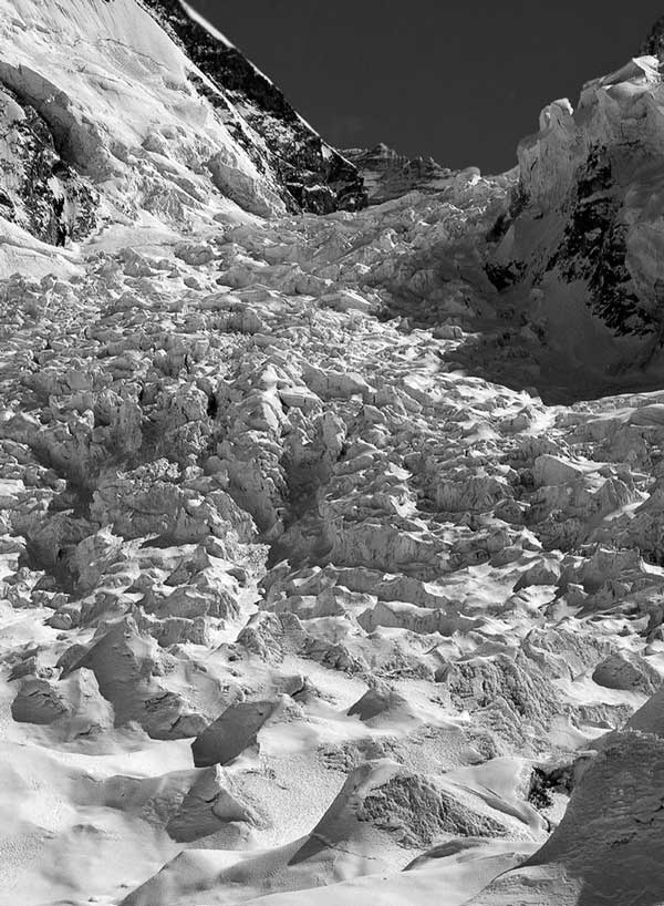 Эверест Кхумбу ледопад